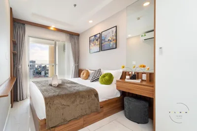 Elegant 2 bedroom- good location- yolohomesaigon- terra – Foto’s 2